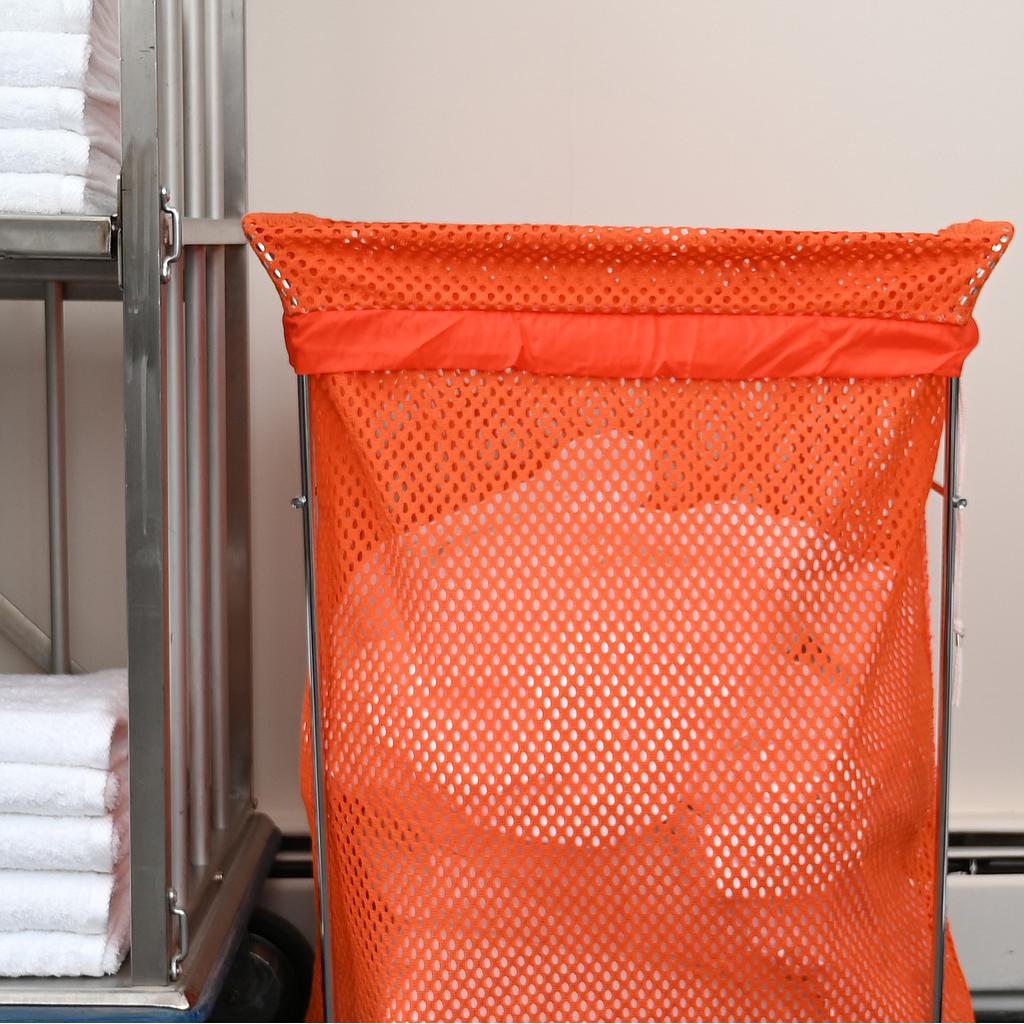 Plastic mesh hotsell bags drawstring